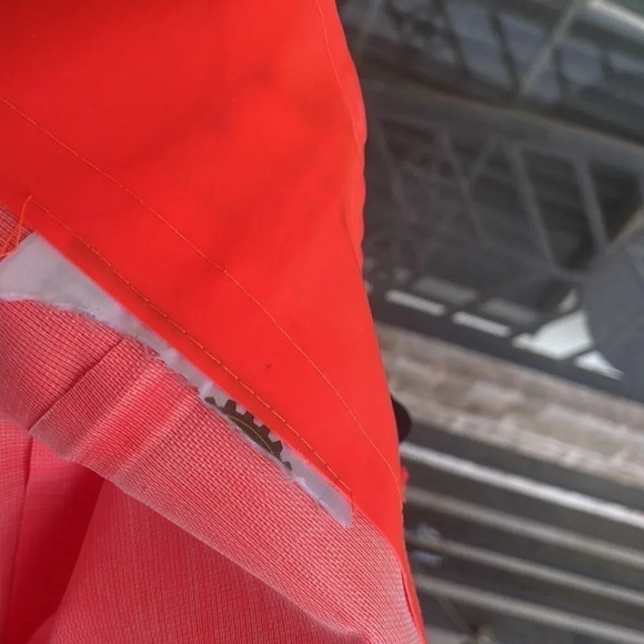 Orange Industrial Work Safety Bib Overalls - Picture 8 of 12